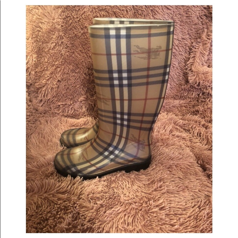 Authentic Burberry Rain Boots